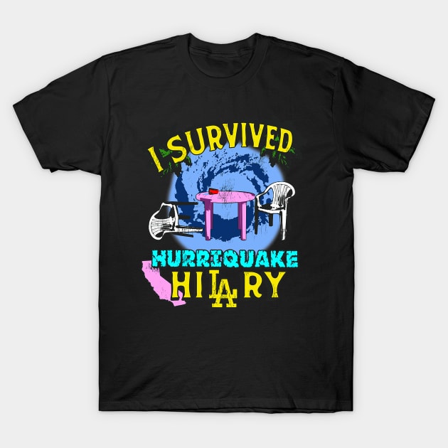 I Survived Hurricane Hilary T-Shirt by everetto